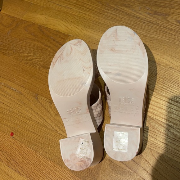 Melissa PVC embossed python block heel - Picture 6 of 8